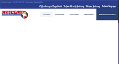 Desktop Screenshot of leserplus.de